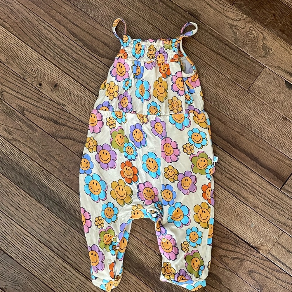 Posh Peanut Flower Power romper